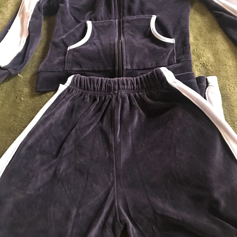 Boy’s velour sweat suit